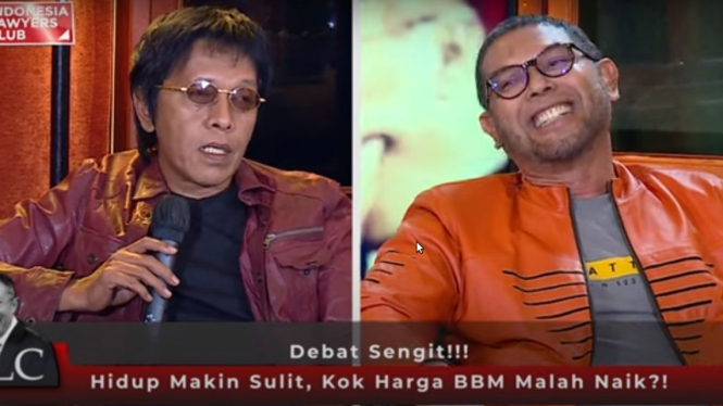 Politikus PDIP Adian Napitupulu dan politikus PKS Nasir Djamil.