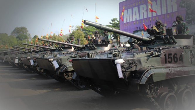 VIVA Militer: Batalyon Tank Amfibir Marinir.