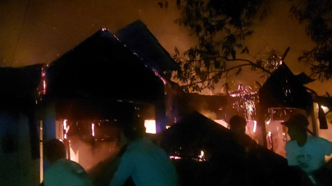 Kebakaran Asrama Polisi dan Mes Polwan Polres Seram Bagian Timur, Maluku