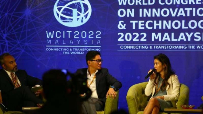 Acara diskusi Membangun Lanskap Start-up Asia Tenggara di acara World Congres