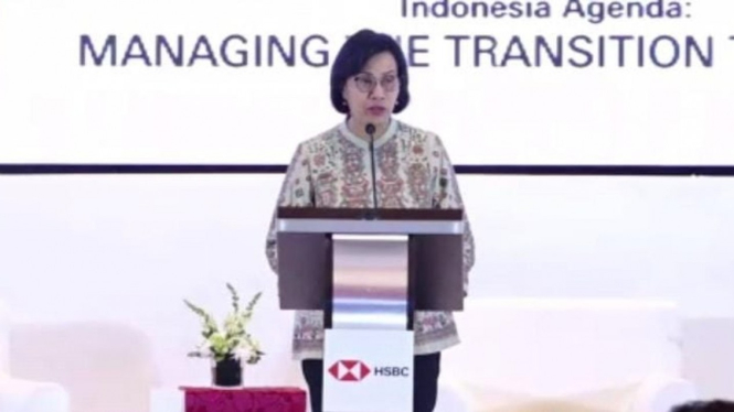 Menteri Keuangan Sri Mulyani Indrawati.