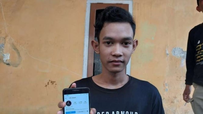 Warga Cirebon, Muhammad Said Fikriansyah yang dituduh sebagai Bjorka