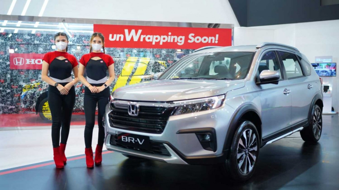 All New Honda BR-V di GIIAS Surabaya