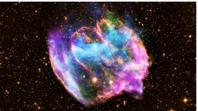 Ledakan Supernova.