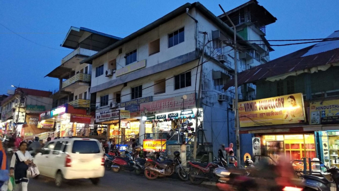 suasana kota Port Blair