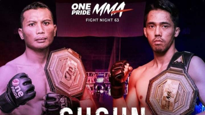 Gugun Gusman vs Mario Satya Wirawan di Fight Night 63 One Pride MMA ANTV