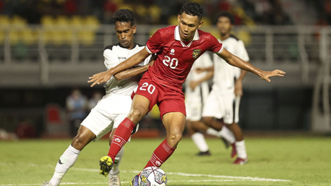 Laga Timnas Indonesia U-20 vs Timor Leste