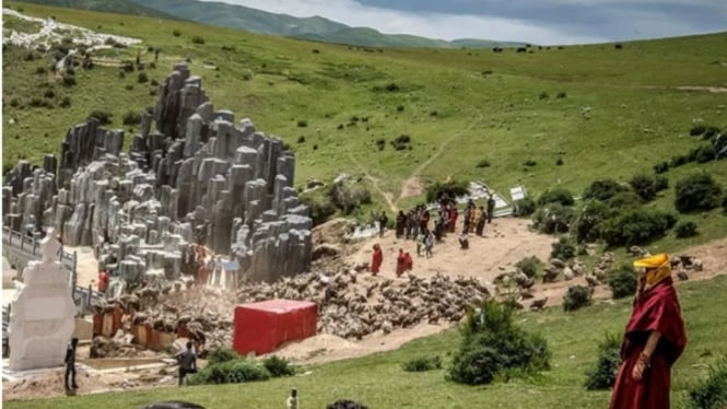 Sky Burial Tibet