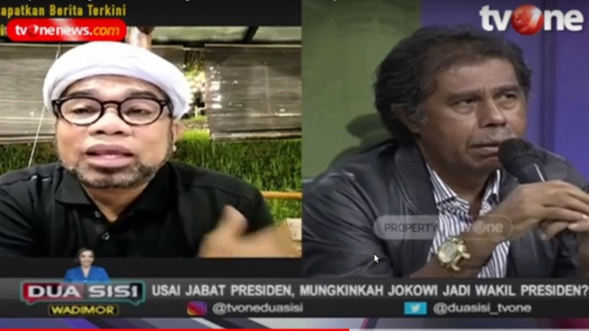 Debat panas Ali Ngabalin dengan Margarito Kamis di Dua Sisi tvOne