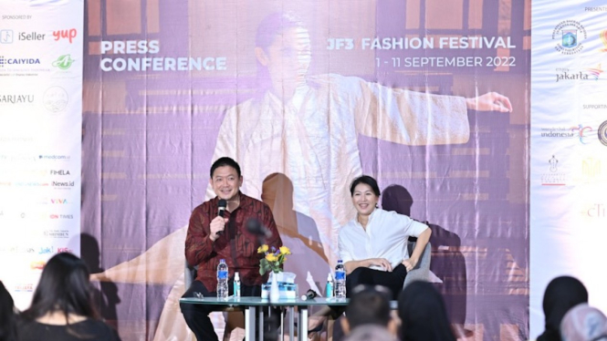 Press Conference JF3 Fashion Festival 2022.