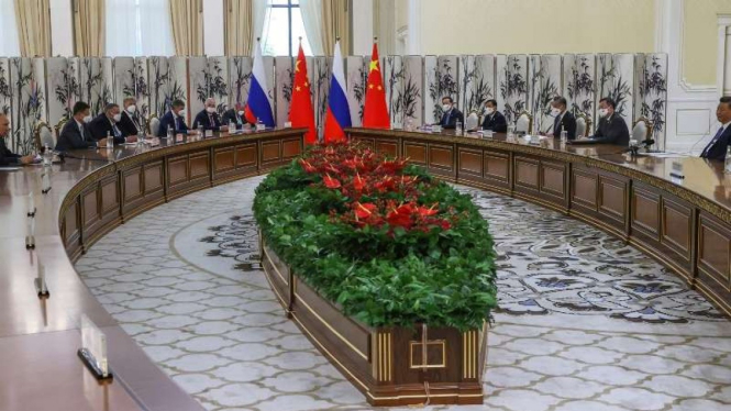 Putin dan Xi Jinping hadir di KTT Shanghai Cooperation Organisation Samarkand