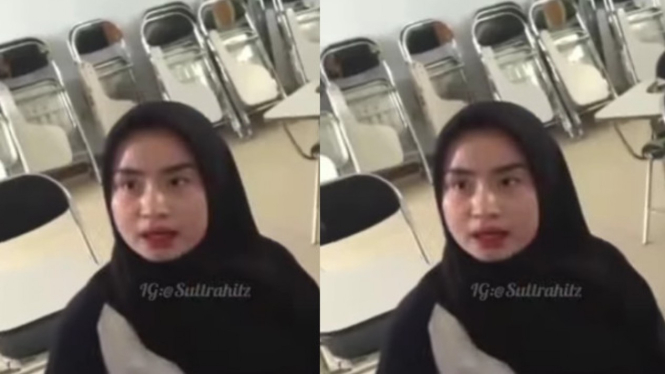 Viral Mahasiswi Berjilbab Pakai Alis Ditegur Kakak Tingkat 