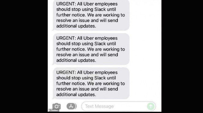 Uber alami peretasan