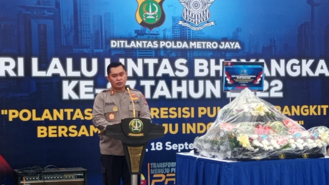 Kapolda Metro Jaya, Inspektur Jenderal Polisi Fadil Imran.