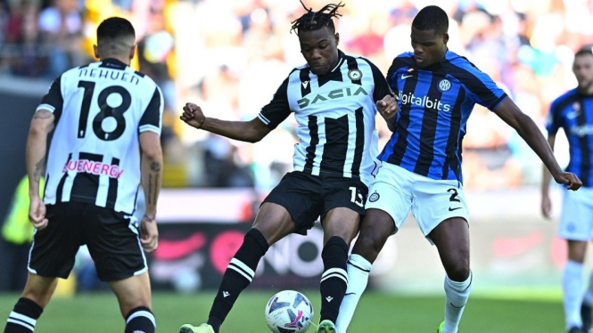 Duel Udinese vs Inter Milan