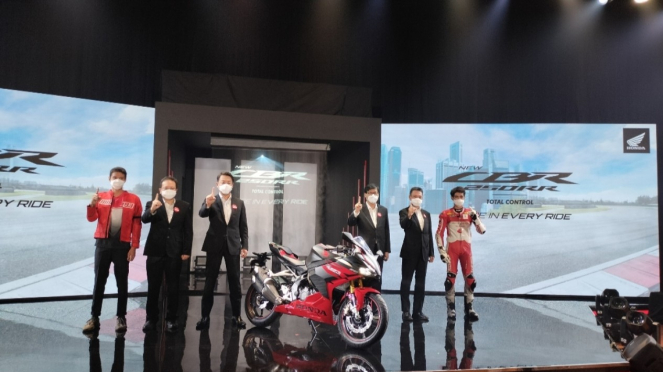 Peresmian motor baru Honda New CBR250RR di Indonesia