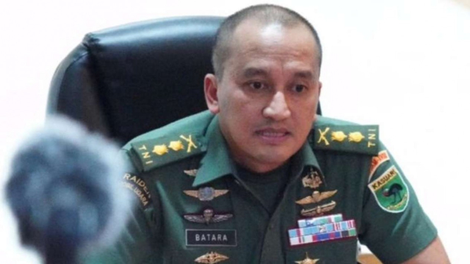 Kepala Penerangan Kodam XVIII/Kasuari Letkol Inf Batara Alex Bulo