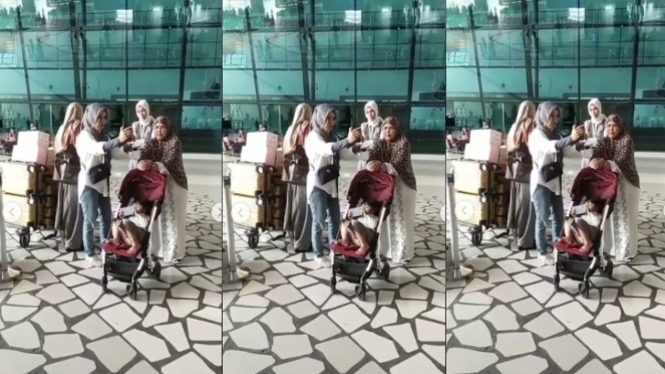 Viral Satu Keluarga Pulang Umrah Digerebek Jemaah di Bandara Soekarno-Hatta