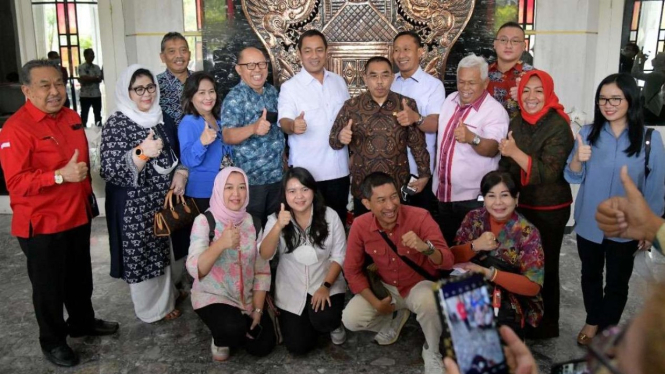 Fraksi PDIP DPRD DKI Jakarta Temui Wali Kota Semarang Hendrar Prihadi