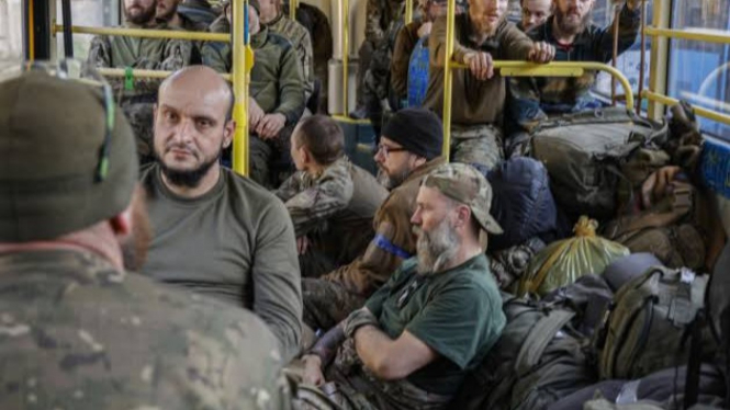 VIVA Militer: Tentara Neo-Nazi Ukraina jadi tahanan perang Rusia