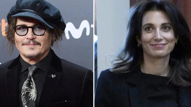 Johnny Depp dan Joelle Rich