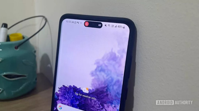 Aplikasi dynamicSpot di Android.