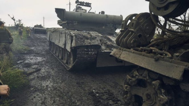 Menyerang pasukan Rusia, Ukraina merebut kembali wilayah Kharkiv utara