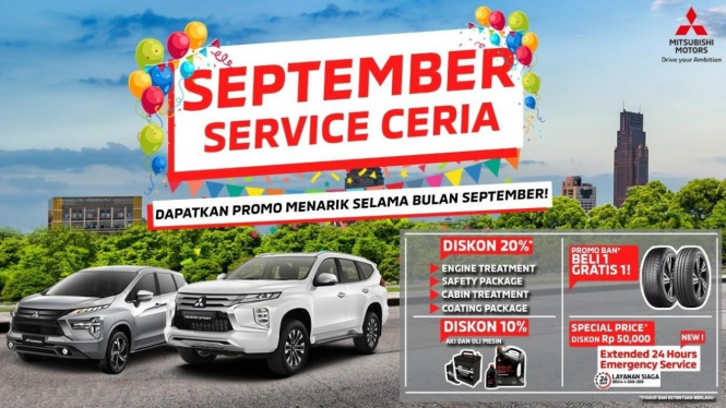 Program Mitsubishi “September Service Ceria”