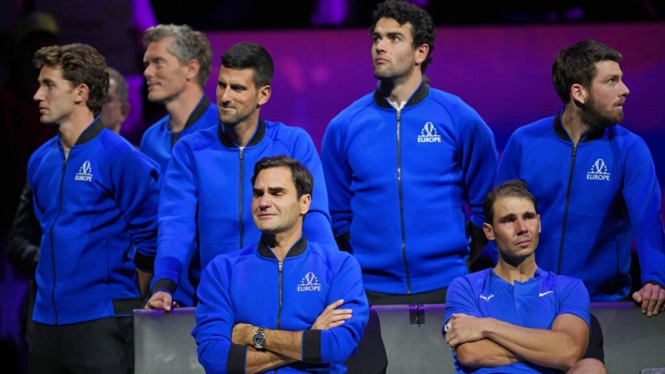 Perpisahan Roger Federer di Laver Cup 2022