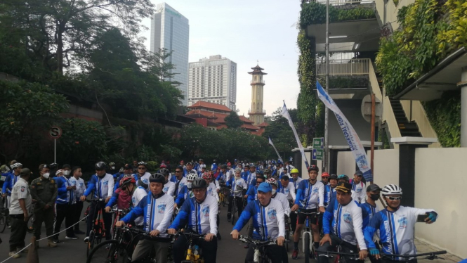 300 peserta ramaikan fun bike Perumda Paljaya