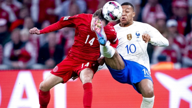 Denmark vs Prancis di UEFA Nations League