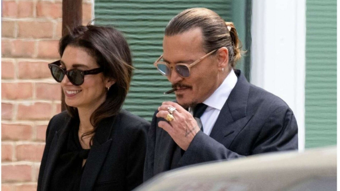 Johnny Depp dan Joelle Rich