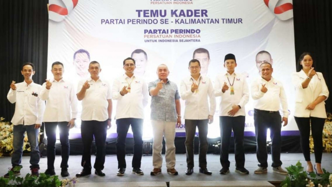 Hary Tanoesoedibjo Dalam Temu Kader Partai Perindo di Samarinda Kaltim