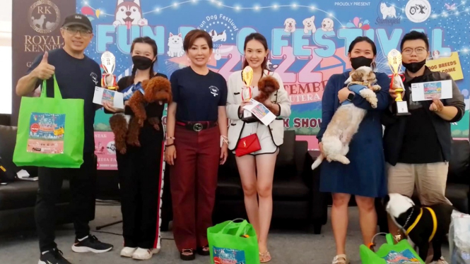 Festival The Jakarta Dog Show 2022, ajang edukasi merawat anjing peliharaan