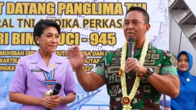 VIVA Militer: Panglima TNI Jenderal Andika Perkasa bertemu Taruna AAL