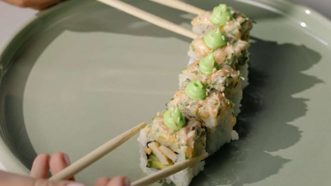 wasabi en sushi