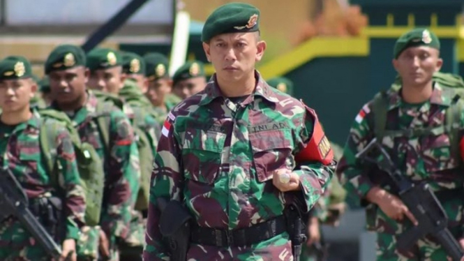 VIVA Militer: Pasukan Yonif Para Raider 431/SSP, Kostrad, TNI.