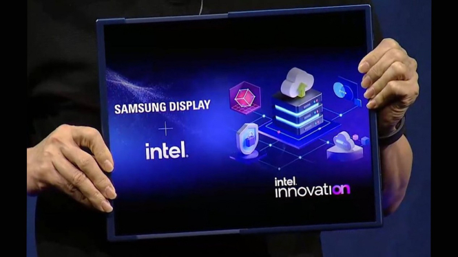 PC 'slideable' inovasi Intel dan Samsung Display