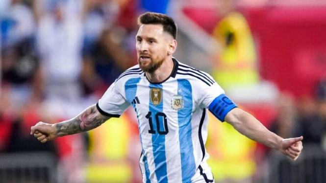 Striker Argentina, Lionel Messi