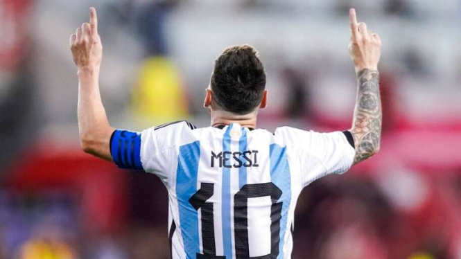 Striker Argentina, Lionel Messi