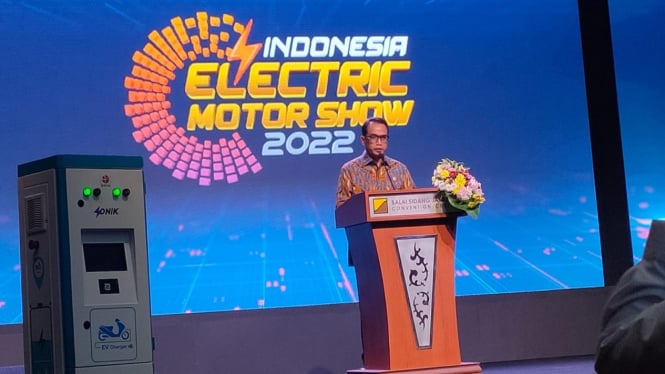 Menteri Perhubungan Budi Karya Sumadi di IEMS 2022