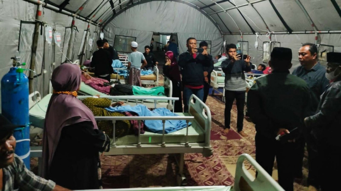 Warga Keracunan Gas saat Dirawat di Rumah Sakit di Kabupaten Madina