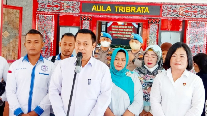 Direktur Reserse Kriminal Umum Polda Sumatera Utara, Kombes Pol. Tatan Dirsan Atmaja.