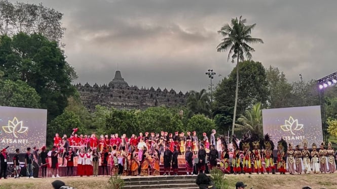 Konser musik budaya bertajuk Nada Nusantara Live at Borobudur