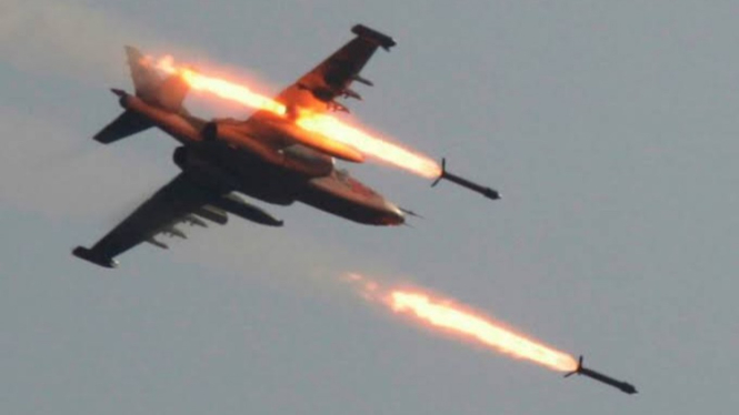 VIVA Militer: Pesawat tempur militer Rusia melancarkan serangan udara di Ukraina