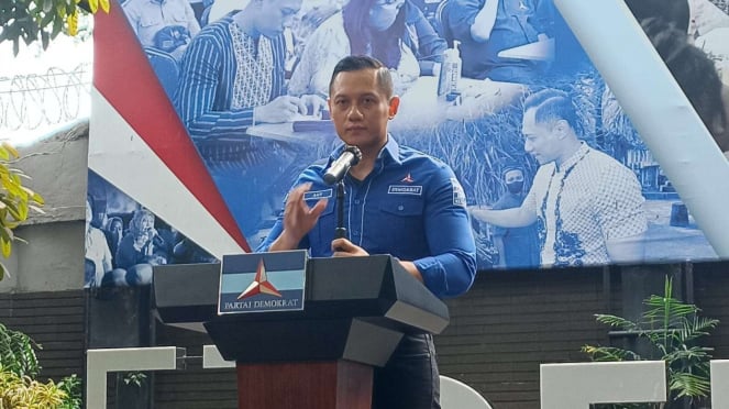 Ketua Umum Partai Demokrat Agus Harimurti Yudhyono atau AHY