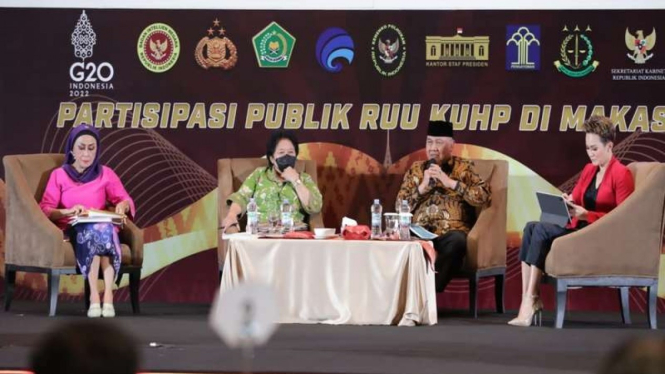 Dialog publik RUU KUHP yang digelar BIN di Makassar, Sulsel
