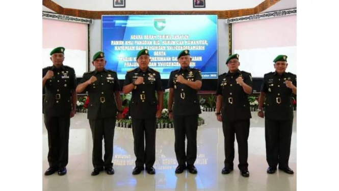 VIVA Militer: Tiga pejabat penting di Kodam XVII/Cenderawasih diganti