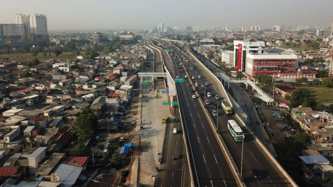 Tiga Akses Baru Tol Becakayu Mulai Beroperasi Siang Ini