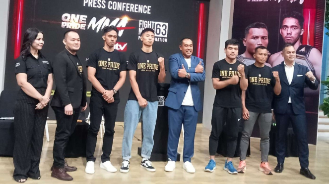 Jumpa Pers Jelang Fight Night 63 One Pride MMA ANTV di Jakarta